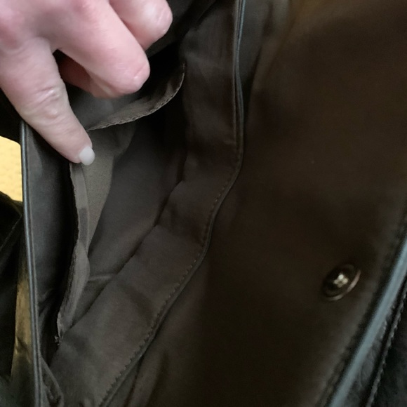 Mark Black “In Reverse Purse” Snap Front Closure, Several Compartments,New - Picture 16 of 16